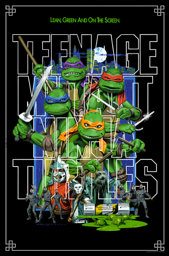 Paul Mann 'Teenage Mutant Ninja Turtles' PrintS Release Details