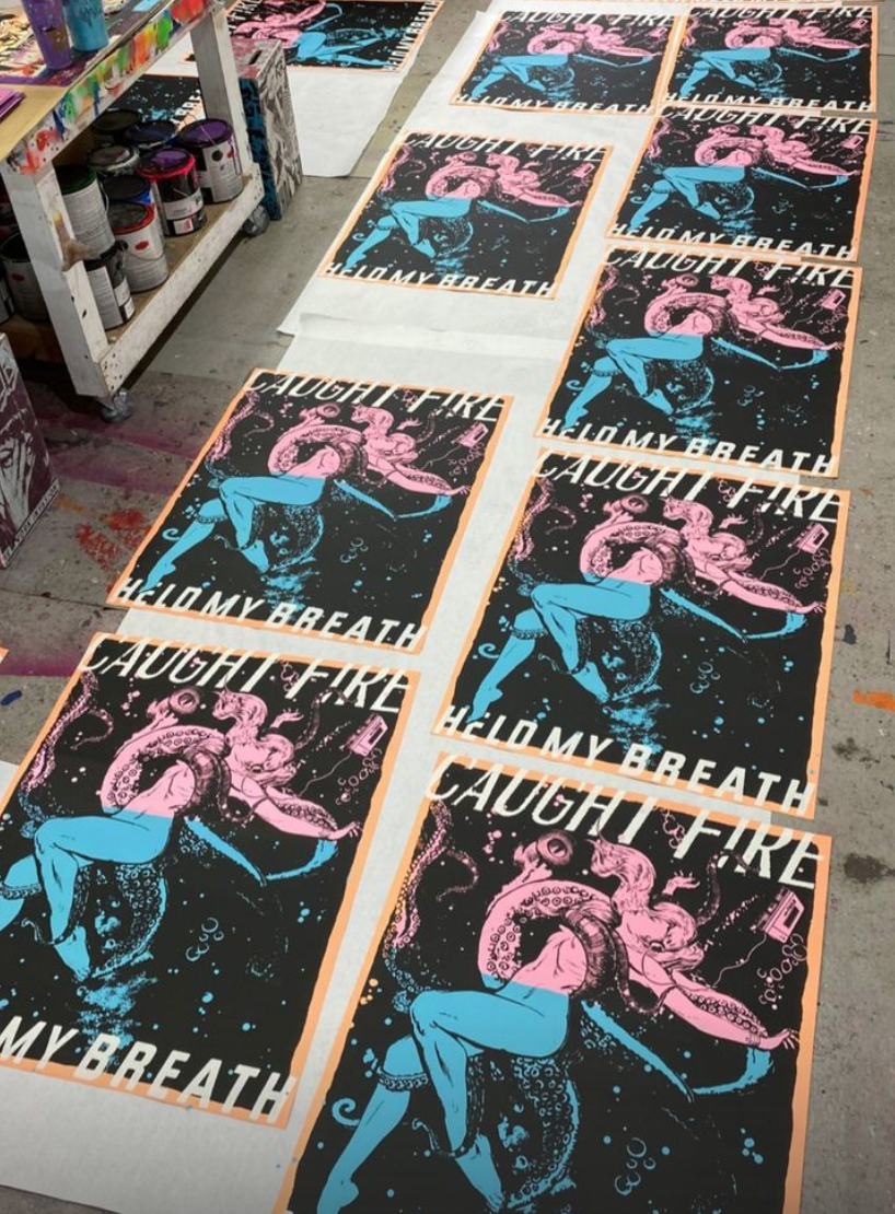 FAILE 'Caught Fire' Release Details