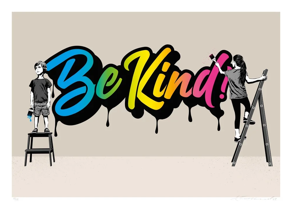Karl Read 'Be Kind' Print Available — Posters and Prints Blog