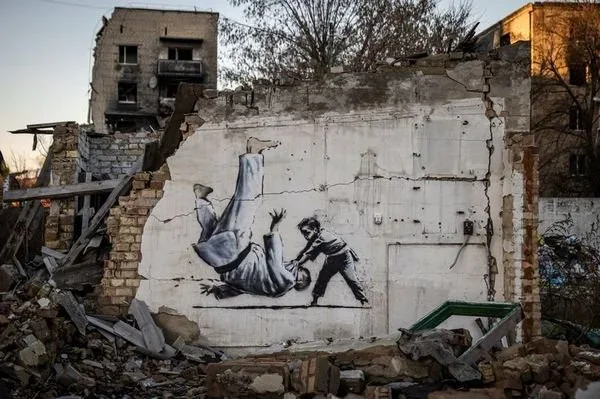 More Banksy Pieces Discovered In Ukraine