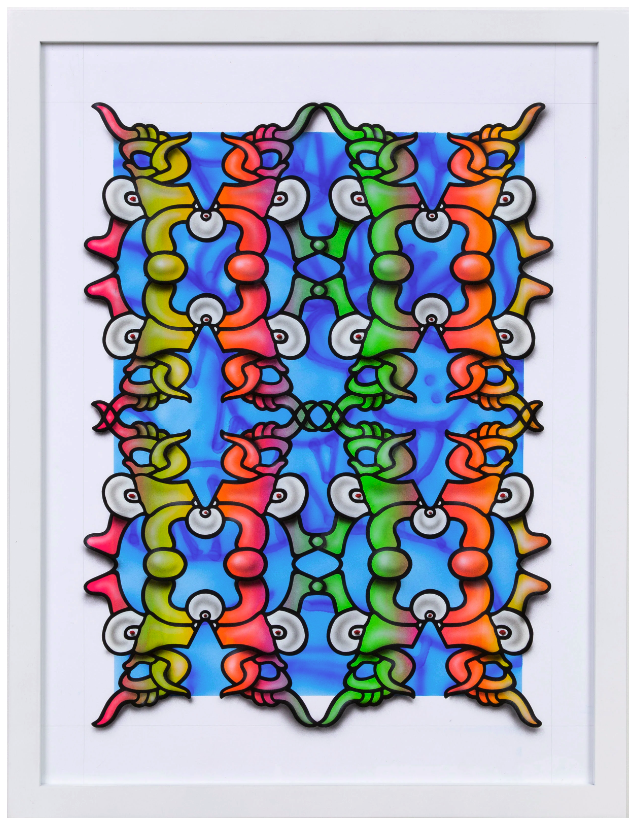 Ozzie Juarez 'Taz In Blue, Coatlicue' Original Available