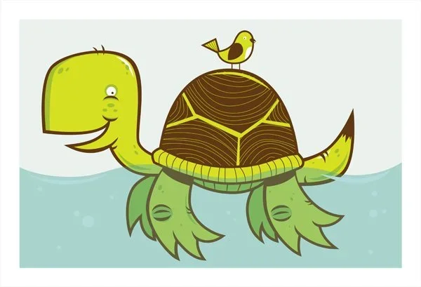 Rob Warnick AMAZING!! 'Turtle' Print Available 