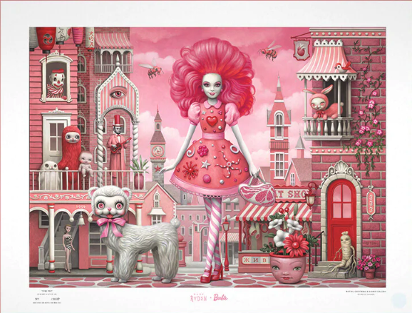 Mark Ryden 'Pink Pop' Barbie Print Release Details