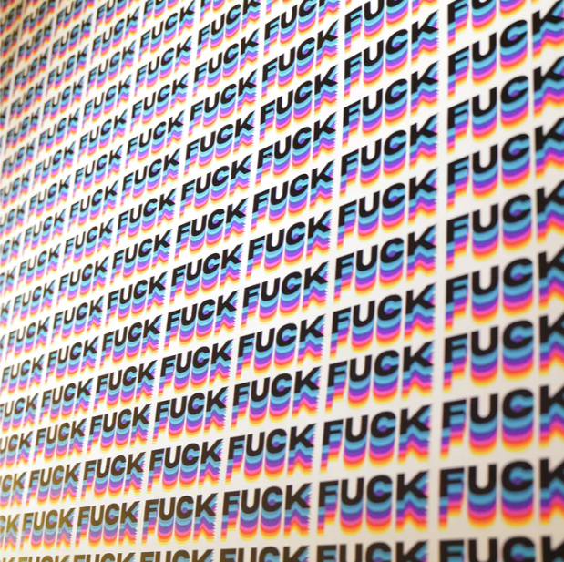 Dirtee Murphee 'FUCK' Wallpaper Available