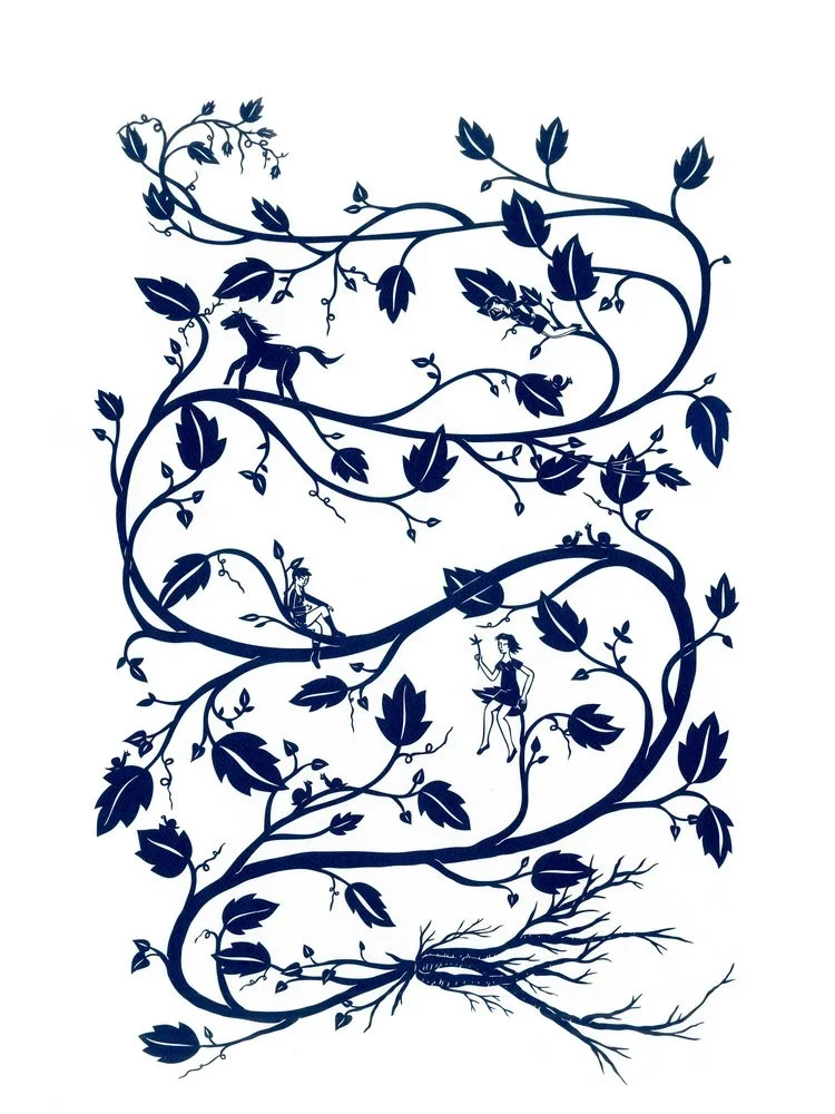 Saelee Oh 'Infinite Path' Laser Cut Print Available