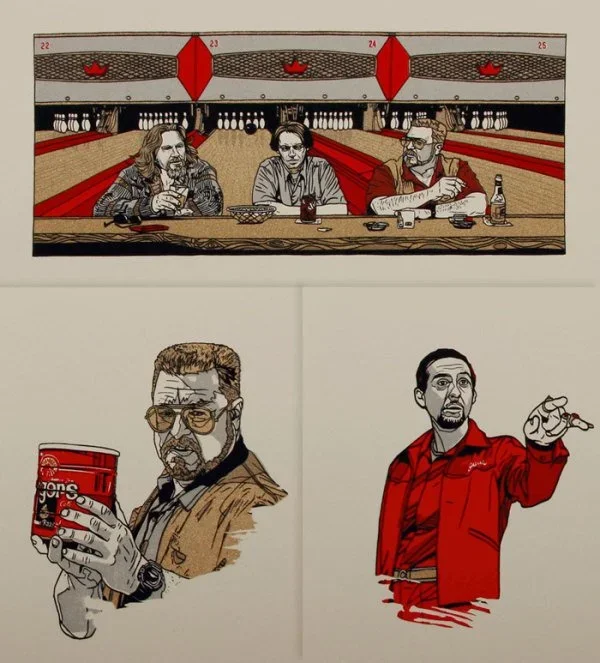 Tyler Stout 'Big Lebowski' Handbills Available