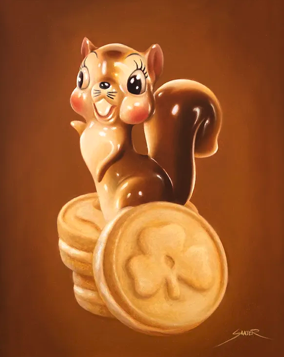 Bennett Slater 'Squirrel Guide' Original Available