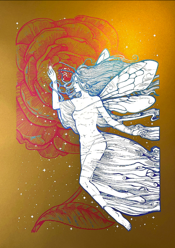 Malleus 'Camellia' Art Print Available