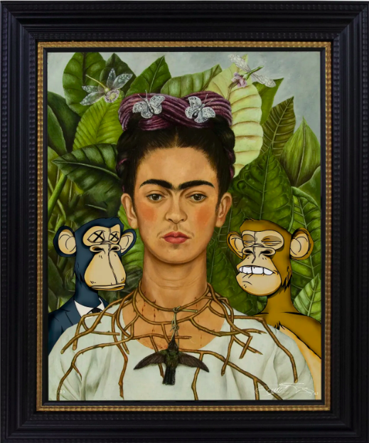 Connor Brothers 'Frida With Bored Apes' Print Lottery Open