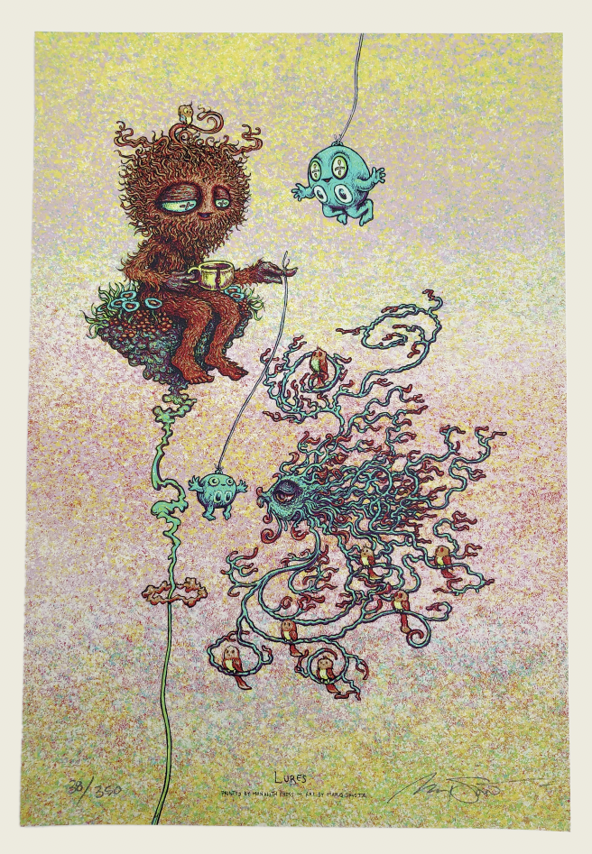 Marq Spusta 'The Allure Of Lures' Print Release Details