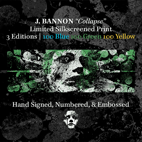 Jacob Bannon 'Collapse' Prints Available