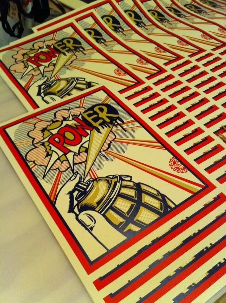 Obey 'Power' Print SNEAK PEEK