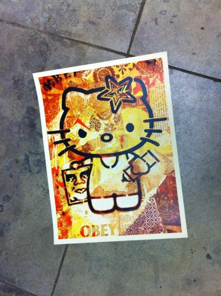 Obey 'Hello Kitty' Print SNEAK PEEK