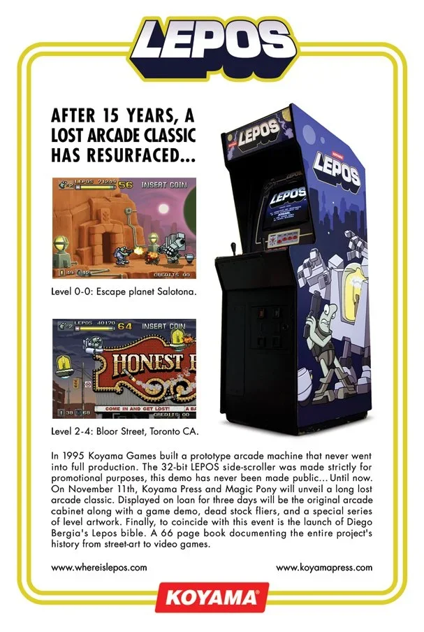 Lepos 'Arcade Machine' Unveiled 