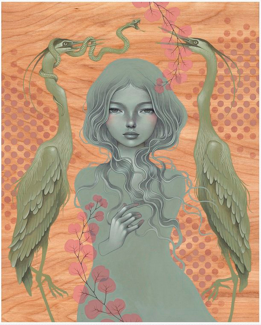 Audrey Kawaskai 'She Will' Print Available