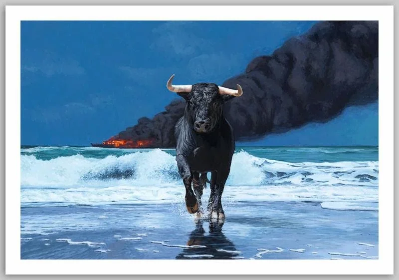 Josh Keyes 'Landfall' Print Release Details