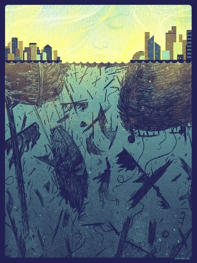 Kevin Tong 'Sub Surface' Print Available