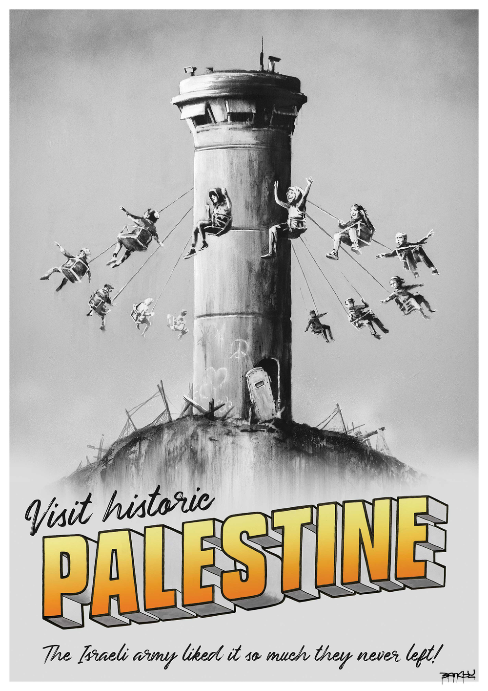 FREE Banksy Poster Available NOW