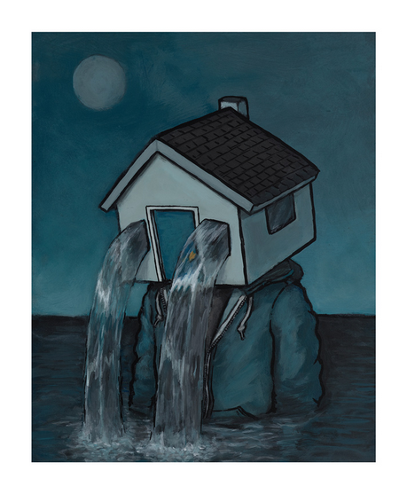 Luke Chueh 'Flooded' (Larger Than Life) Print Available