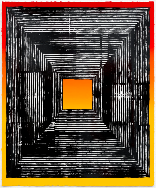 Revok 'Loop Painting Hollow 1' Print Available