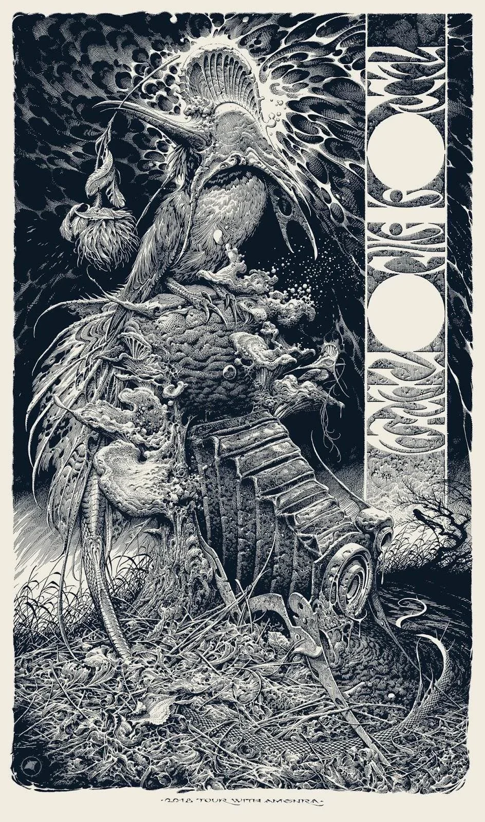 Aaron Horkey 'Neurosis/Converge' Print Release Details
