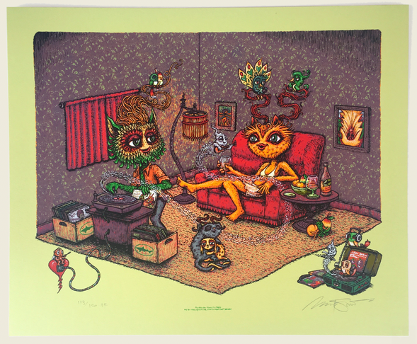 Marq Spusta 'Record Store Evening' Print Release Details