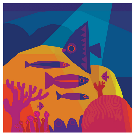 Chris Haughton 'Under The Sea' Print Available