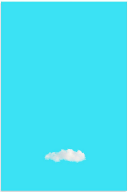 Tal Paz-Fridman 'Cloud One' Print Available