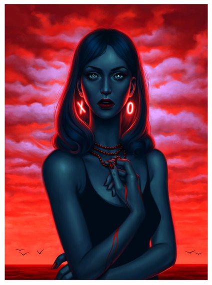 Allison Reimold 'XOXO' Print Available