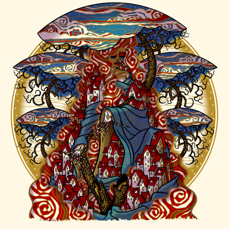 Guy Burwell 'House Art Print' Print Available