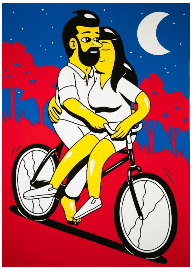 HuskMitNavn 'Summer Night' Print Available