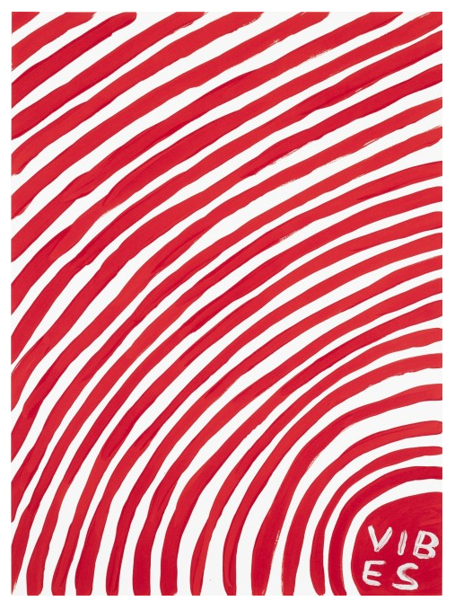 David Shrigley 'Vibes' Print Available