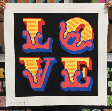 EINE 'Love' Print Available