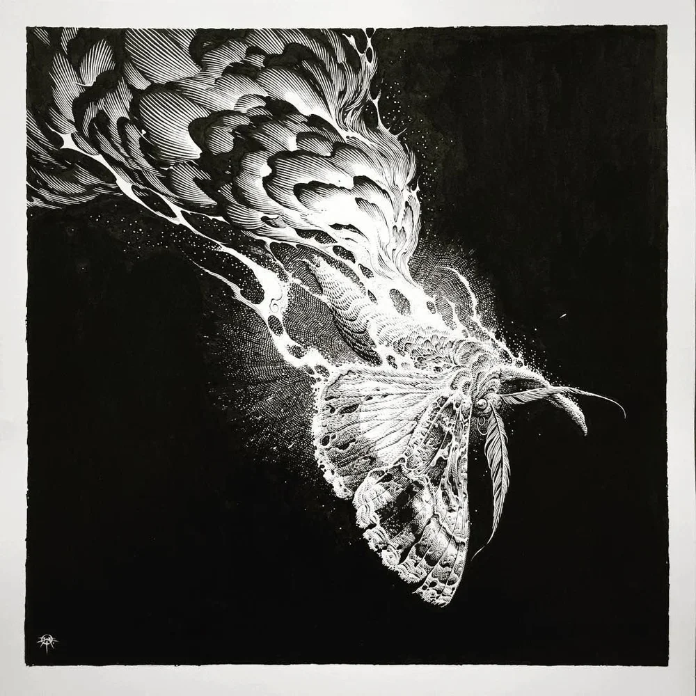 Aaron Horkey 'Sordid Plumes' Print Release Details