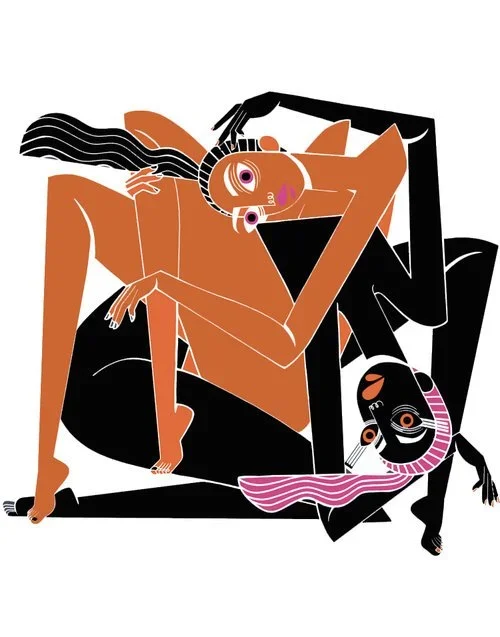 Jillian Evelyn 'Holding Back' Print Available