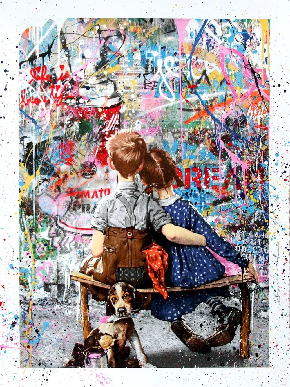Mr Brainwash 'Work Well Together' Print Release Details