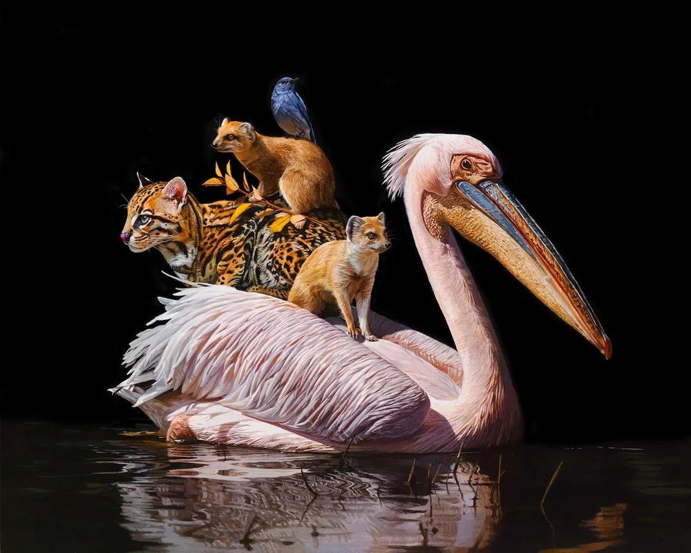 Lisa Ericson 'Uneasy Truce' Print Available