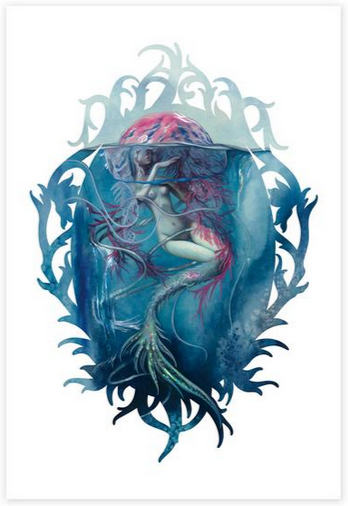 Redd Walitzki 'Diving Bell' Print Available