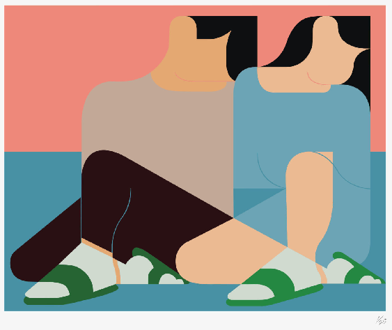 Adrian Kay Wong 'Warm To Cold' Print Available