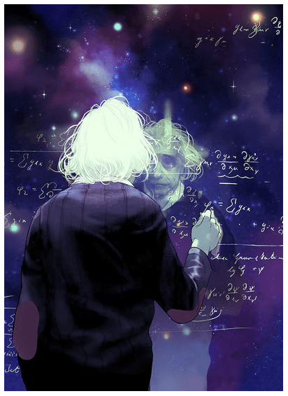 Tomer Hanuka 'Relativity' Albert Einstein Print Available