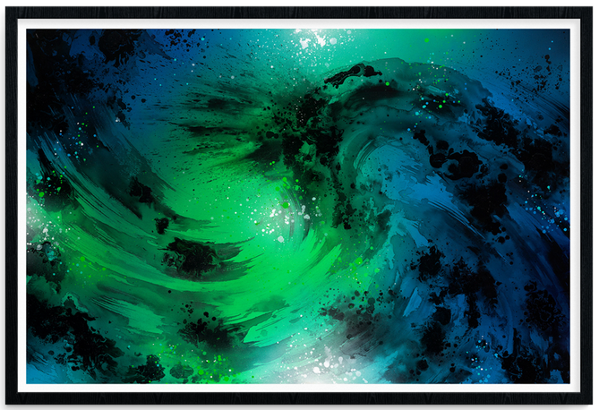 MIchael B 'Eternal Wave' Print Available