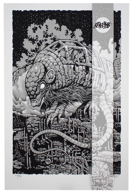 Mike Sutfin 'Gris' Art Print Suite Release Details