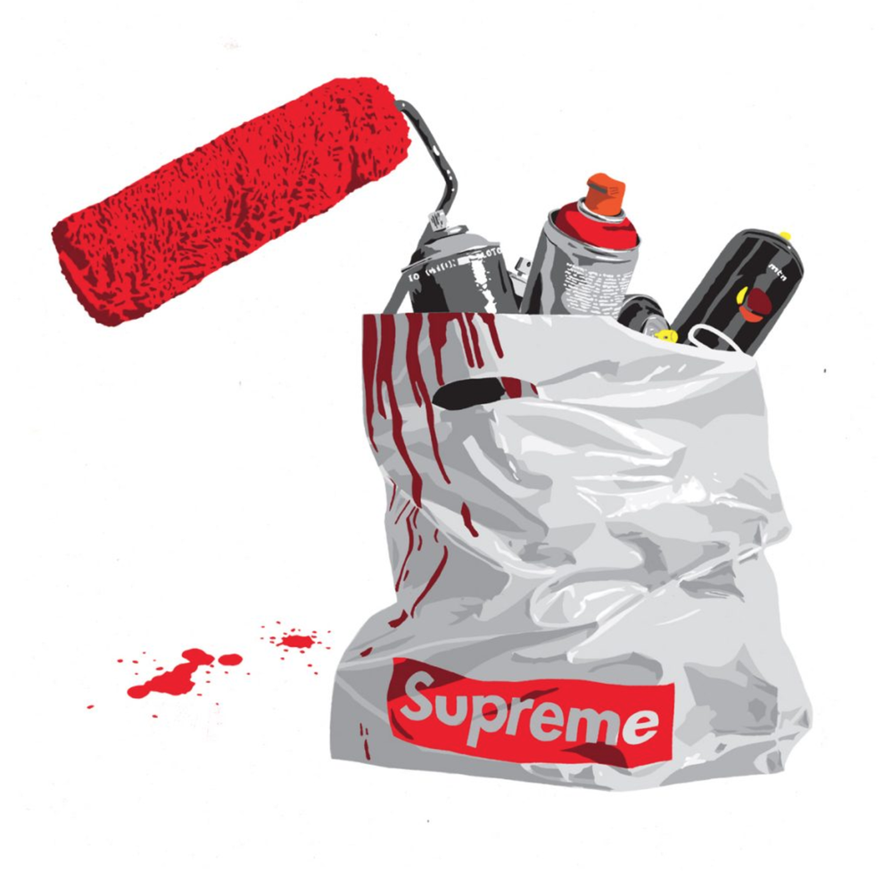 DotMasters 'Supreme Trash' Print Available