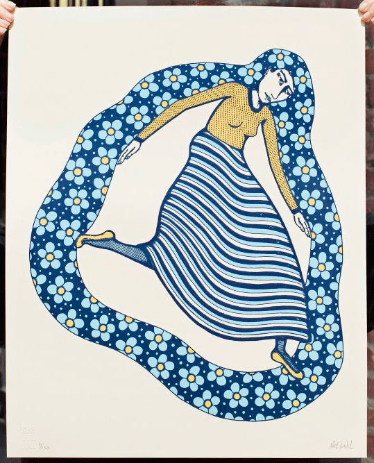 Mel Kadel 'Racing Thoughts' Print Release Details