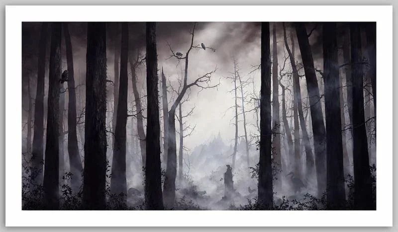 Brian Mashburn 'Walking Shadows' Print Release Details