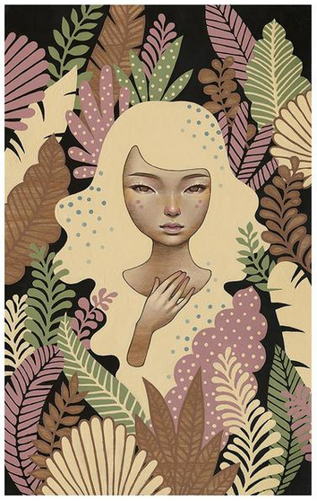 Audrey Kawasaki 'Linger' Print Available