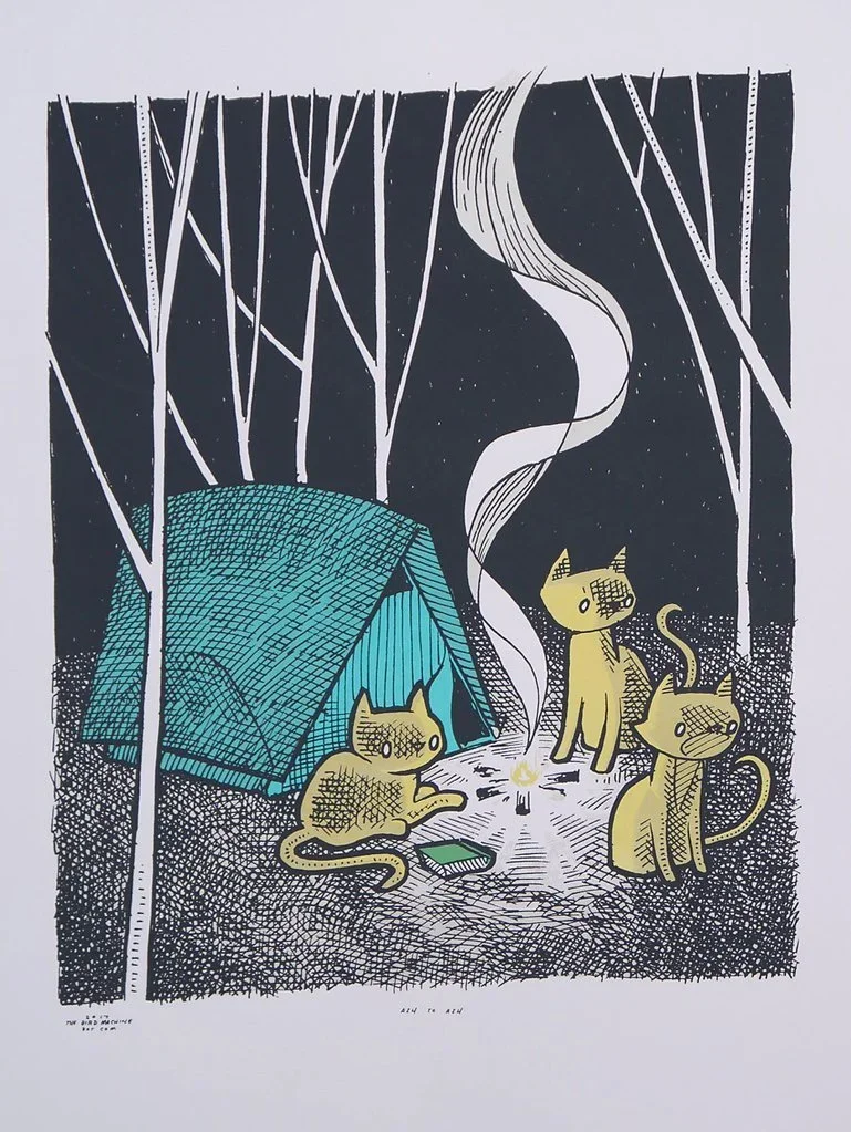 Jay Ryan 'Ash To Ash' Print Available