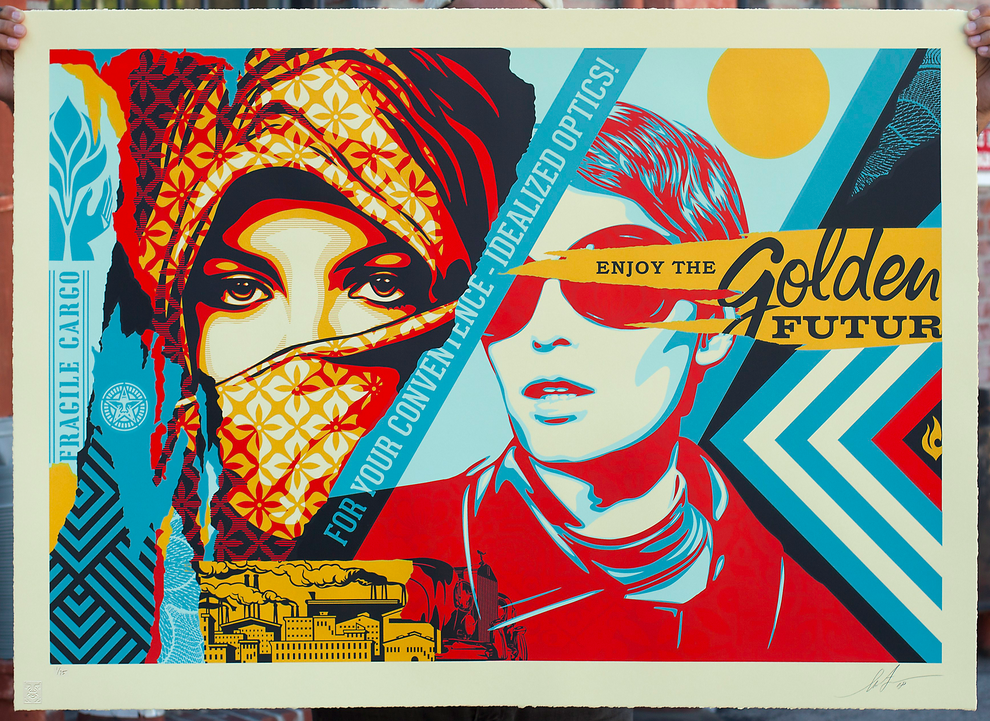 Obey 'Golden Future' LF Print Release Details