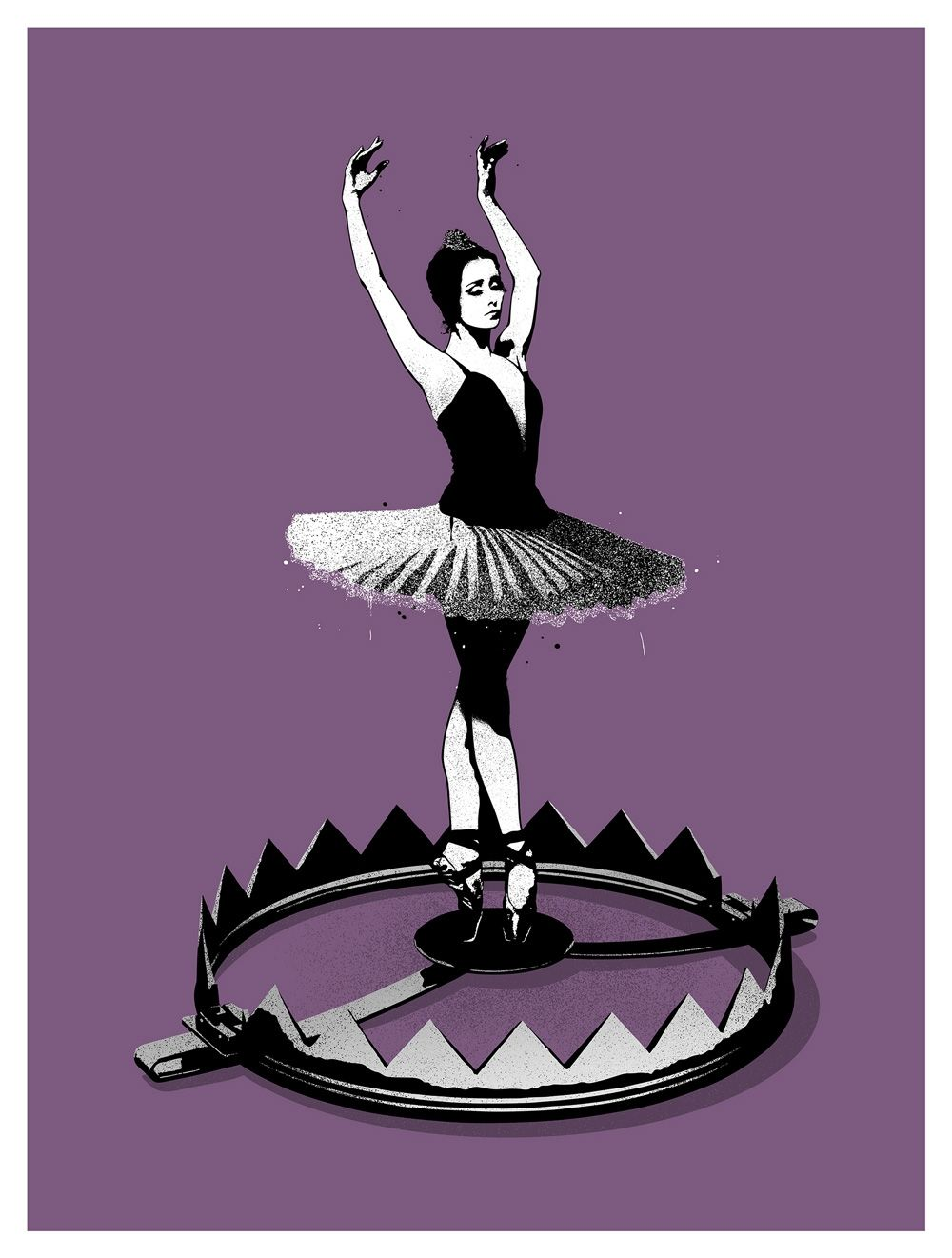 Eelus 'Boldly Dance Through The Storm' Print Available