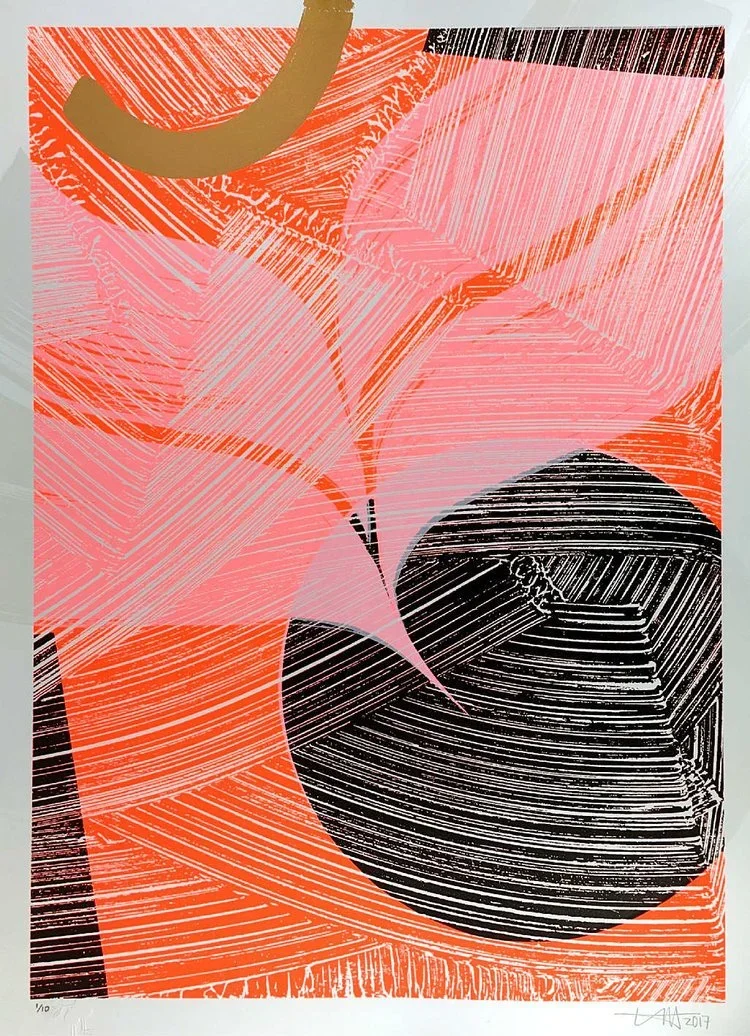 Lucy McLauchlan 'Black Moon' Print Available